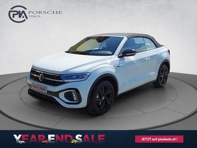 Gebraucht VW T-Roc Cabriolet R-line 150 PS (110 kW) 2025 Weiss  normal Cabrio