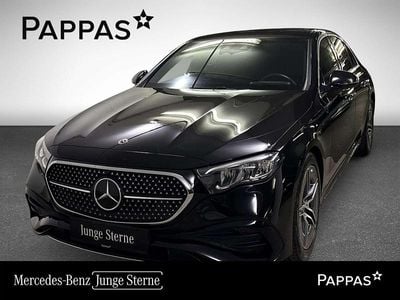Obsidianschwarz metallic Gebraucht 2024 Mercedes E220 Advanced Limousine | € 65.900 (Teuer)