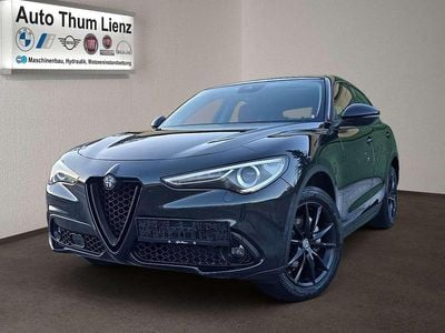 Gebraucht Alfa Romeo Stelvio Super 209 PS (153 kW) 2017 Schwarz SUV