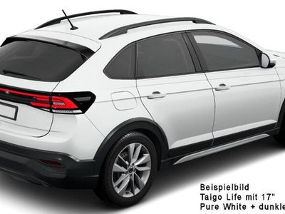 gebraucht VW Taigo LIFE 1.0 TSi 95 PS inkl. Sitzheizung, Klimaautomatik, 17" Alus, Radio Ready 2, 5 Jahre Garantie, Alarmanlage, Notrad, abgedunkelte Scheiben usw.