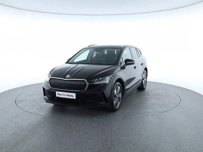 Schwarz metallicperleffektno Gebraucht 2023 Skoda Enyaq iV SUV | € 35.550 (Fairer Preis)