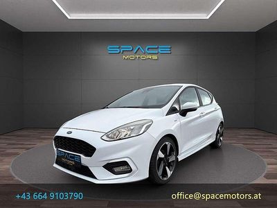 Gebraucht Ford Fiesta ST-Line 101 PS (74 kW) 2018 Weiß Kleinwagen