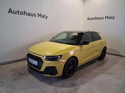 Mittelgelb metallic Gebraucht 2019 Audi A1 Sportback S-Line Kleinwagen | € 28.990