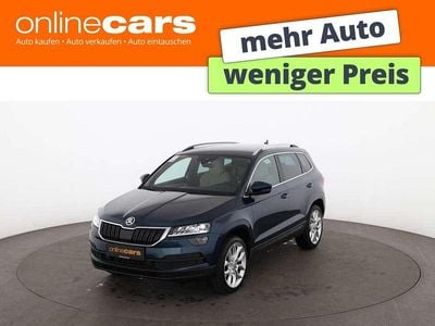 gebraucht Skoda Karoq 2.0 TDI Style Aut LED RADAR NAVI SITZHZG