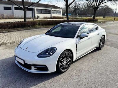 gebraucht Porsche Panamera 4 Lim. Weiß, Approved 01/2025, Luft, Pano, AC