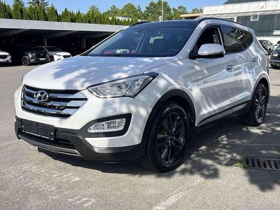 Gebraucht Hyundai Santa Fe Style 197 PS (144 kW) 2014 Weiß SUV