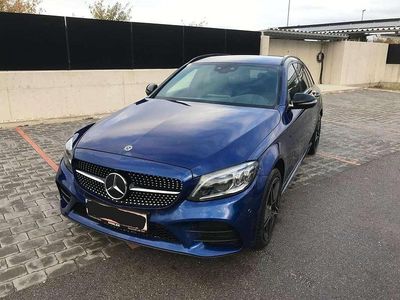 Blau Gebraucht 2020 Mercedes C220 AMG Kombi | € 29.500 (Etwas zu teuer)