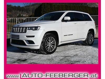 Weiß Gebraucht 2018 Jeep Grand Cherokee Summit SUV | € 14.990
