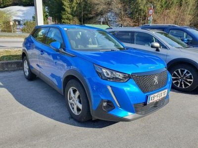 Gebraucht Peugeot 2008 Active 110 PS (80 kW) 2021 Blau SUV