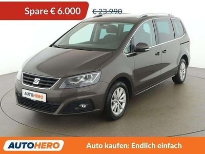 Gebraucht Seat Alhambra 150 PS (110 kW) 2018 Braun Van / Kleinbus