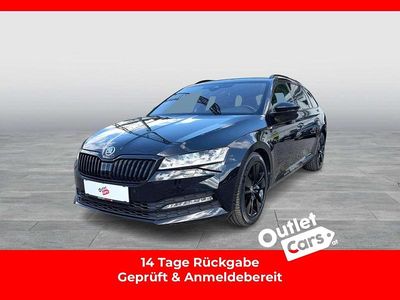 Gebraucht Skoda Superb SportLine 150 PS (110 kW) 2020 Schwarz Kombi