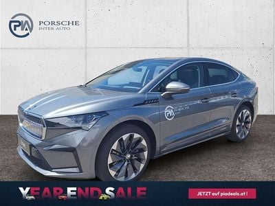 Mittelgrau metallic Gebraucht 2024 Skoda Enyaq iV SUV | € 39.222 (Superpreis)