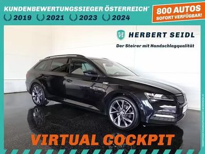 Schwarz Gebraucht 2022 Skoda Superb SportLine Kombi | € 28.880 (Etwas zu teuer)