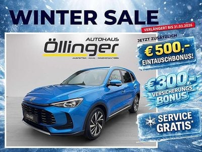 Neu MG ZS Luxury 102 PS (75 kW) 2025 Blau SUV