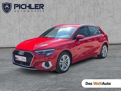Gebraucht Audi A3 Advanced 150 PS (110 kW) 2021 Rot Limousine