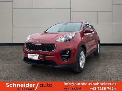 Gebraucht Kia Sportage Gold 136 PS (100 kW) 2017 Rot SUV