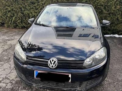 Gebraucht VW Golf VI 90 PS (66 kW) 2010 Schwarz Kleinwagen