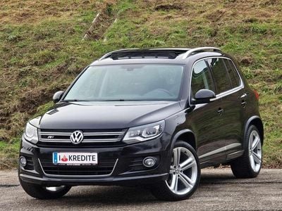 Schwarz Gebraucht 2012 VW Tiguan Sportline SUV | € 15.000 (Teuer)