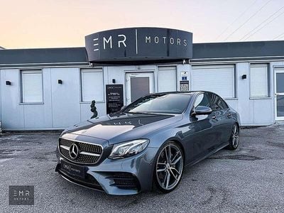 Grau Gebraucht 2016 Mercedes E220 AMG line Limousine | € 31.990 (Teuer)