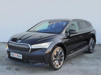 Schwarz metallicperleffektno Gebraucht 2022 Skoda Enyaq iV SUV | € 25.490 (Guter Preis)