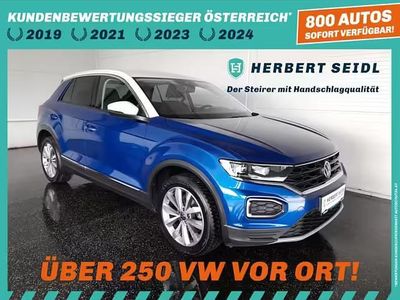 gebraucht VW T-Roc STYLE 2,0 TDI *LED MIT FERNLICHTASSIST / 17 ZOL...