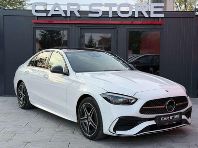 Weiß Gebraucht 2022 Mercedes C300e AMG line Limousine | € 42.890 (Fairer Preis)