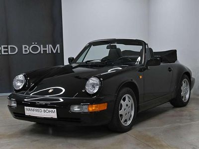 Schwarz Gebraucht 1990 Porsche 911 Carrera Cabriolet Cabrio | € 119.870