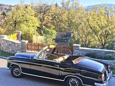 Schwarz Gebraucht 1959 Mercedes 220 Cabrio | € 126.000
