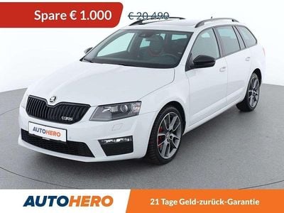 Gebraucht Skoda Octavia RS 230 PS (169 kW) 2016 Weiß Kombi