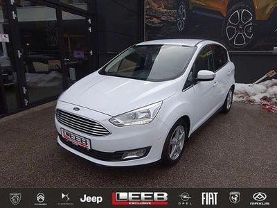 Schwarz Gebraucht 2018 Ford C-MAX Titanium Van / Kleinbus | € 12.490 (Fairer Preis)