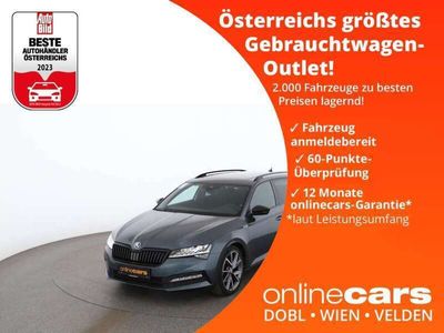 gebraucht Skoda Superb Combi 2.0 TDI Sport 4x4 Aut MATRIX AHK