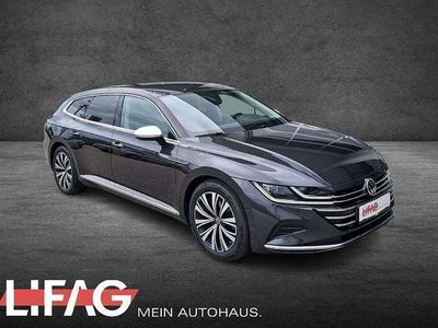 VW Arteon SB R-Line Blau gebraucht, Diesel und Automatik, 23.550