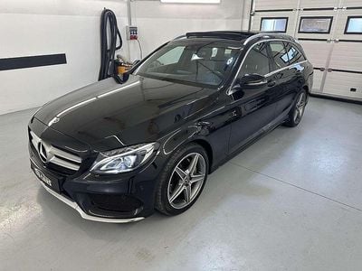gebraucht Mercedes C220 d T AMG Line Aut.