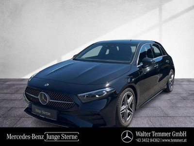 Schwarz Gebraucht 2024 Mercedes A220 AMG Line Premium Limousine | € 36.850 (Fairer Preis)