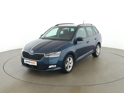 Blau Gebraucht 2021 Skoda Fabia Style Kleinwagen | € 17.490 (Guter Preis)