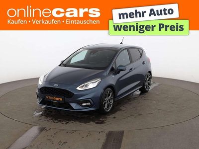 Gebraucht Ford Fiesta ST-Line X 86 PS (63 kW) 2020 Blau Kleinwagen