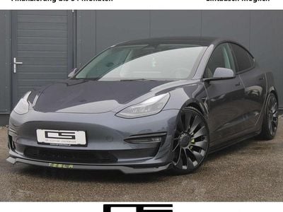 Grau Gebraucht 2022 Tesla Model 3 Performance Limousine | € 31.490 (Fairer Preis)
