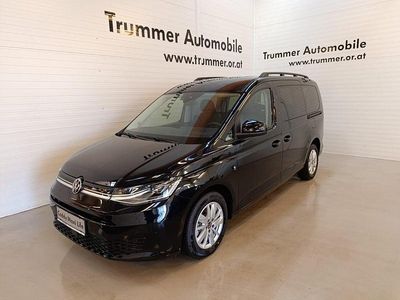 Neu VW Caddy Maxi Life 122 PS (89 kW) 2025 Schwarz Van / Kleinbus