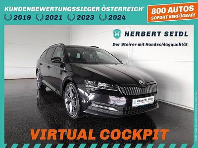 Schwarz Gebraucht 2022 Skoda Superb SportLine Kombi | € 26.880 (Etwas zu teuer)