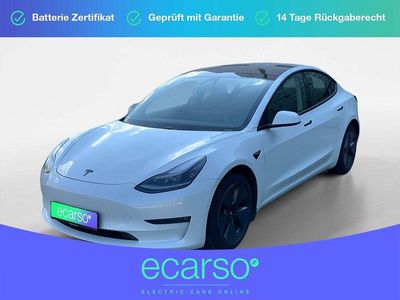 Weiß Gebraucht 2021 Tesla Model 3 Long Range AWD Limousine | € 27.990 (Etwas zu teuer)