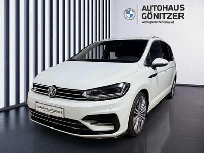 Gebraucht VW Touran Highline 110 PS (80 kW) 2018 Weiß Van / Kleinbus