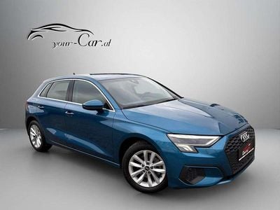 Gebraucht Audi A3 Sportback Comfort 110 PS (80 kW) 2021 Blau Kleinwagen
