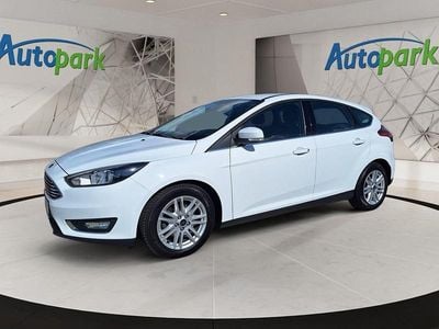 Gebraucht Ford Focus Titanium 101 PS (74 kW) 2018 Weiß Kleinwagen