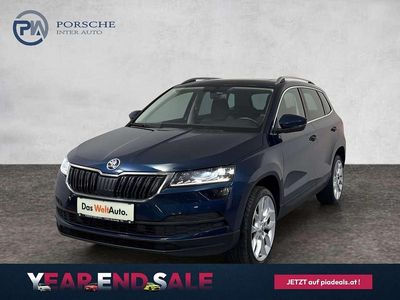 Dunkelblau metallic Gebraucht 2020 Skoda Karoq Style SUV | € 21.900 (Fairer Preis)