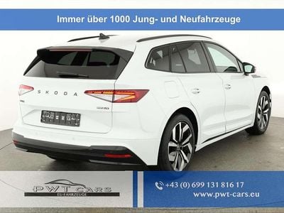 Weiß Neu 2025 Skoda Enyaq iV SportLine SUV | € 54.419 (Fairer Preis)