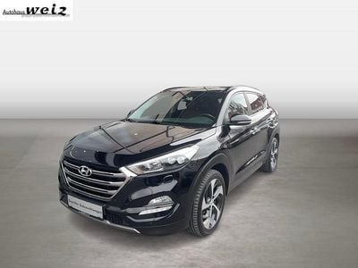 Gebraucht Hyundai Tucson Style 136 PS (100 kW) 2016 Schwarz  metallic SUV