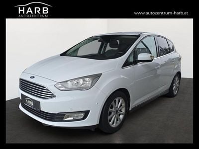 Gebraucht Ford C-MAX Titanium 150 PS (110 kW) 2015 Weiß Van / Kleinbus