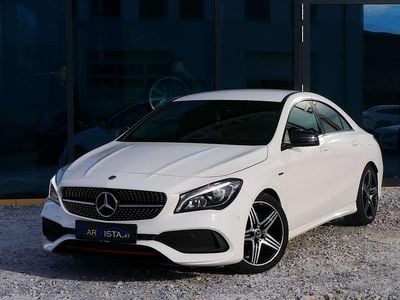 Weiß Gebraucht 2018 Mercedes CLA250 AMG line Limousine | € 24.390
