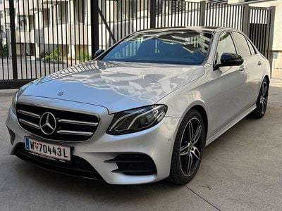 Silber Gebraucht 2018 Mercedes E200 AMG line Limousine | € 33.500 (Etwas zu teuer)