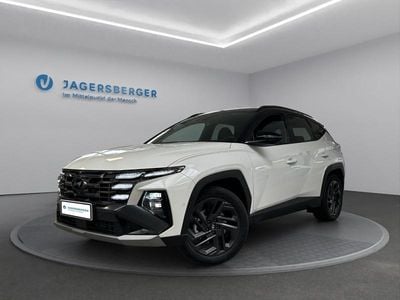 Gebraucht Hyundai Tucson 159 PS (116 kW) 2025 Serenity white / schwarz SUV